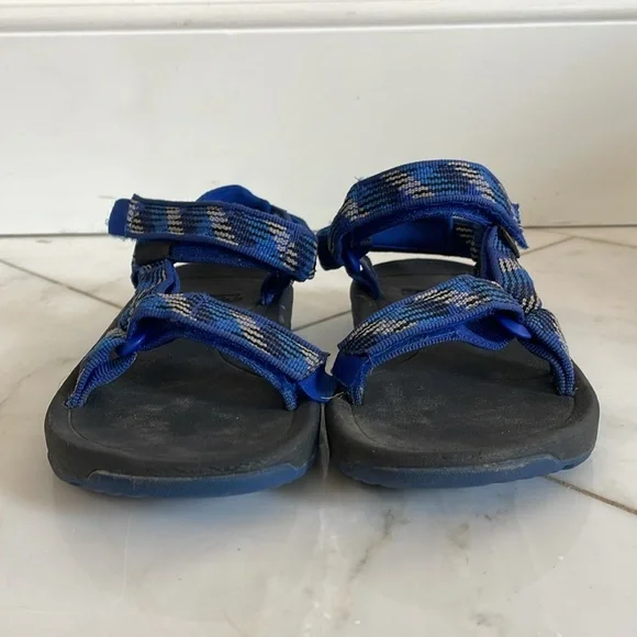 Teva, kids 13, blue strap active outdoor adjustable walking hiking water sandals - Picture 2 of 7
